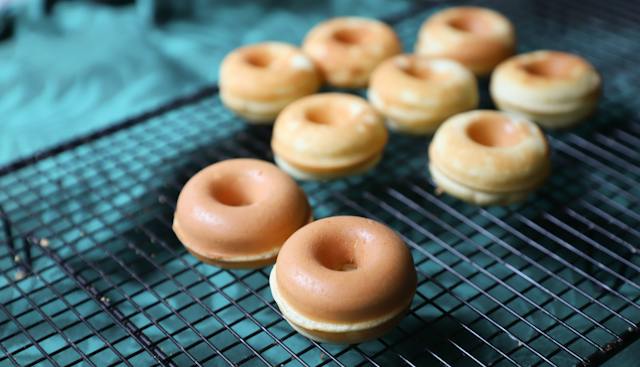 A tasty-looking batch of donuts